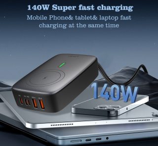 LDNIO Q4010 140W Multiport Charger