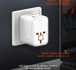 LDNIO Z6 UNIVERSAL ADAPTER