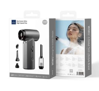 WiWU FS015 5-in-1 Ultra Speed Handheld Portable Fan